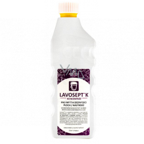 Lavosept K Zitronendesinfektionsmittel Oberflächen und Werkzeuge Waschkonzentrat für den professionellen Gebrauch von mehr als 75% Alkohol 1 Liter