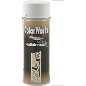 Color Works Radiatorspray Alkydlack weiß 400 ml Spray