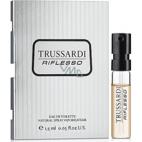 Trussardi Riflesso Eau de Toilette für Männer 1,5 ml mit Spray, Fläschchen