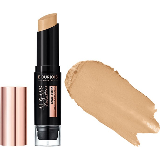 Bourjois Always Fabulous Foundcealer festes Make-up in einem Stick 2in1 410 Golden Beige 7,3 g