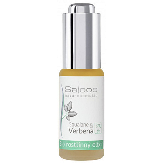Saloos Bio Squalane & Verbena Kräuterelixier für empfindliche und trockene Haut 20 ml