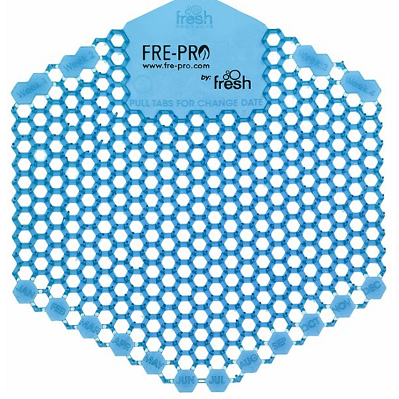 Fre Pro Wave 3D Baumwollsuft Urinal Sieb blau 2 Stück