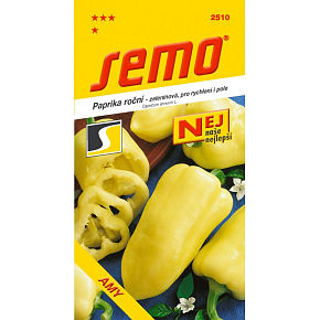 Semo Paprika einjährige Gemüsesorte, für Frühkultur und Freiland Amy 0,8 g