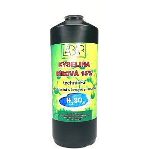 Labar Schwefelsäure 15% technisch, zur Reinigung und pH-Anpassung des Pools 1000 g