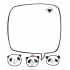 Albi Panda selbstklebendes Pad 7 x 8 mm 100 Blatt