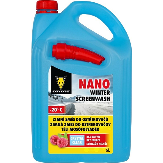 Coyote Nano -20°C Winterwaschflüssigkeit, ohne Farbstoffe 5 l