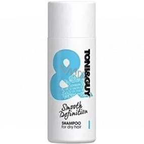 Toni&Guy Smooth Definition Shampoo glättet trockenes Haar 50 ml