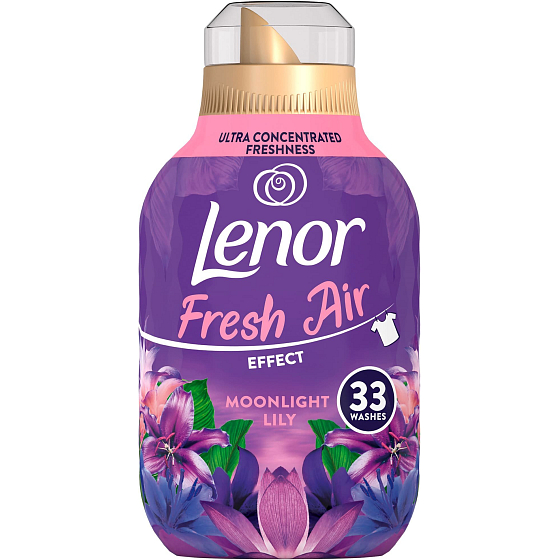 Lenor Fresh Air Effect Moonlight Lily konzentrierter Weichspüler 33 Dosen 462 ml