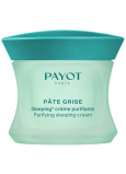 Payot Pate Grise Sleeping Creme Purifiante Nachtcreme für Mischhaut bis fettige Haut 50 ml