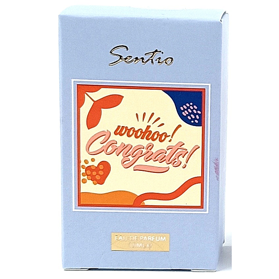 Sentio Woohoo! Herzlichen Glückwunsch! eau de Parfum für Frauen 15 ml