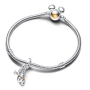 Charme Sterling Silber 925 Disney 100. jubiläumsbär Balu, Armband-Anhänger