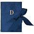 Albi Notizblock mit Farbband Buchstabe D blau 15 x 21 cm
