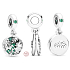 Charme Sterling Silber 925 Disney König der Löwen Simba, Pumbaa und Timon