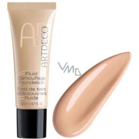Artdeco Fluid Camouflage Foundation langanhaltendes Make-up 15 Neutral / Natural Sand 20 ml