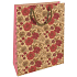 Nekupto Geschenk Kraft Tasche 37 x 28 x 10 cm Blumenmuster