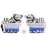 Charms Sterling Silber 925 Me to You Teddybär auf Boot, Perle auf Armband Tier