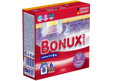 Bonux Color Caring Lavendel 3in1 Waschpulver für Buntwäsche 6 Dosen 390 g