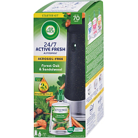 Air Wick Active Fresh 24/7 Eichenwald und Sandelholz Diffusor und Nachfüllung für Lufterfrischer 228 ml