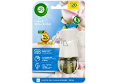 Air Wick Essential Oils Linen & White Orchid - Wäsche und weiße Orchidee elektrischer Luftreiniger Komplett 19 ml
