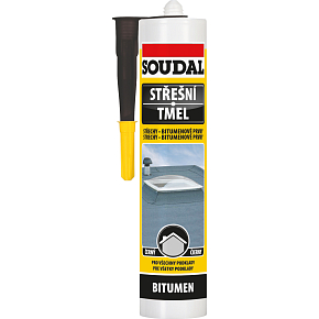 Soudal Dachbitumendichtmasse, schwarz, 300 ml
