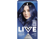 Schwarzkopf Live Urban Metallics Haarfarbe Metallic Blau U67, 60 ml