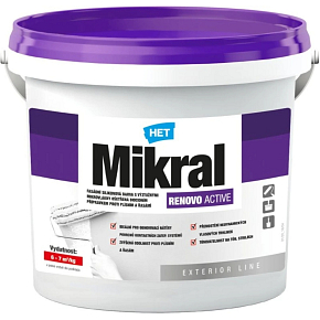 Het Mikral Renovo Active Silikon Außenfarbe, weiß 3 kg