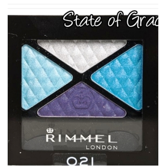 Rimmel London Glam Eyes Quad Lidschatten 021 State Of Grace 4 g