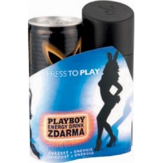 Playboy Malibu Deodorant Spray für Männer 150 ml + Playboy Energy Drink 250 ml