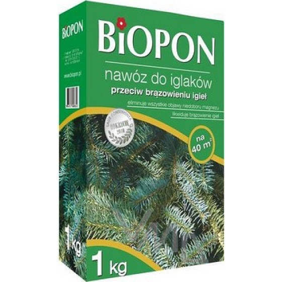 Bopon Nadelbäume, Bitteres Salz gegen Bräunungsnadeldünger 1 kg
