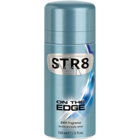 Str8 On The Edge Deodorant Spray für Männer 150 ml