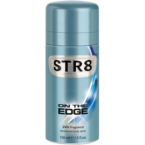 Str8 On The Edge Deodorant Spray für Männer 150 ml