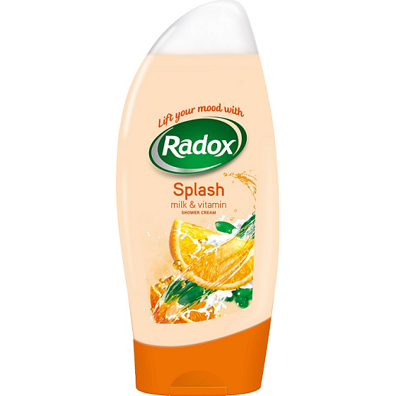 Radox Splash Milk & Vitamin Cream Duschgel 250 ml
