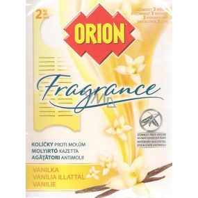 Orion Duft Vanille Stifte gegen Motten 2 Stück