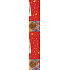 Nekupto Geschenkpapier 70 x 200 cm Weihnachtsbaum und roter Karpfen 1 Rolle