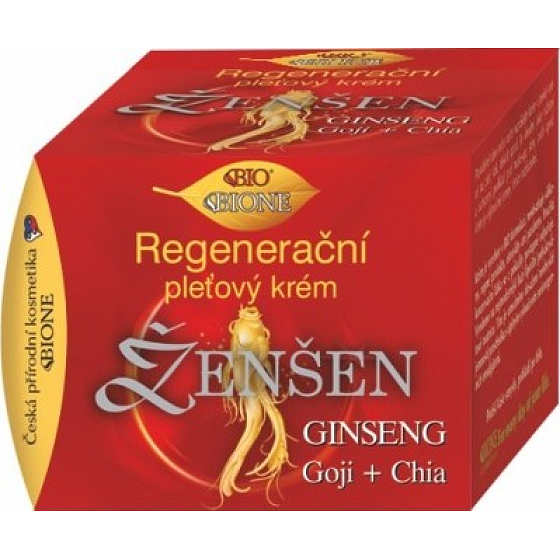 Bione Cosmetics Ginseng regenerierende Gesichtscreme für alle Hauttypen 51 ml