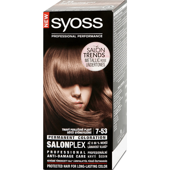 Syoss Color SalonPlex Haarfarbe 7-53 Dark Pearl Fawn