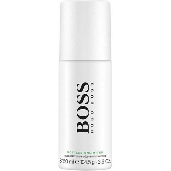 Hugo Boss Boss Bottled Unbegrenztes Deodorant-Spray für Männer 150 ml