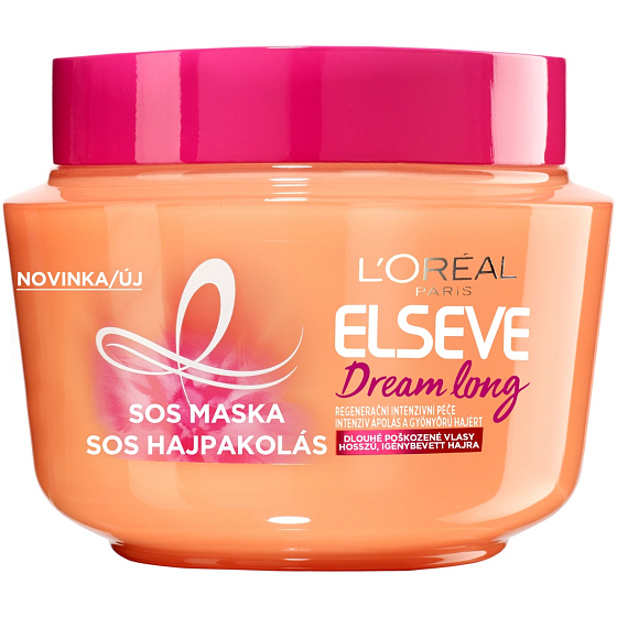 Loreal Paris Elseve Dream Long SOS Reparaturmaske für geschädigtes langes Haar 250 ml