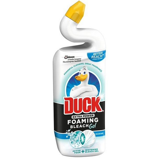 Duck Extra Power Marine Schaumaufhellungsgel Toilettenreinigungs- und Desinfektionsmittel 750 ml