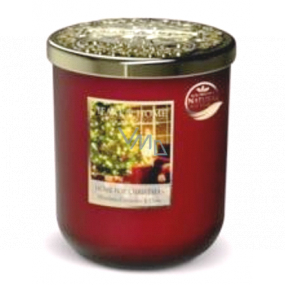 Heart & Home Warm Christmas Sojabohnen große Kerze brennt bis zu 70 Stunden 340 g