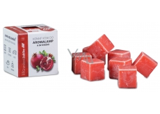 Kosak Granatapfel natürliches duftendes Wachs für Aromalampen und Innenräume 8 Würfel 30 g