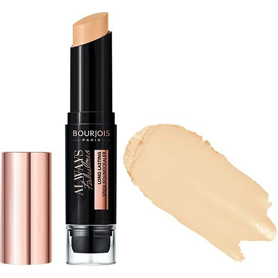 Bourjois Always Fabulous Foundcealer festes Make-up in einem Stick 2in1 100 Rose Ivory 7,3 g