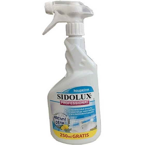 Sidolux Professional Badreiniger mit Aktivschaumspray 750 ml