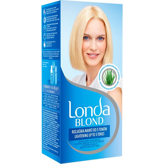 Londa blonder Haaraufheller hellt bis zu 5 Nuancen auf
