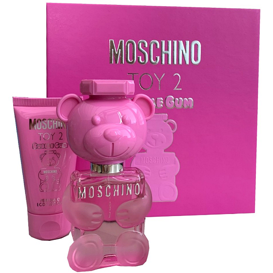 Moschino Toy 2 Bubble Gum Eau de Toilette für Frauen 30 ml + Körperlotion 50 ml, Geschenkset für Frauen