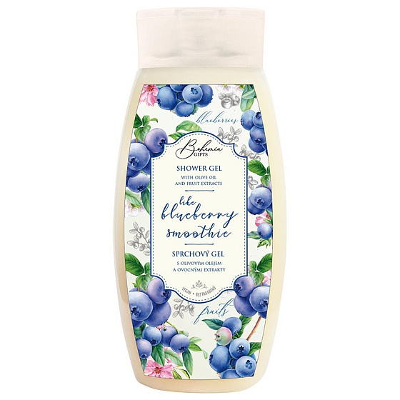 Bohemia Gifts Like Blueberry Smoothie Creme Duschgel 250 ml