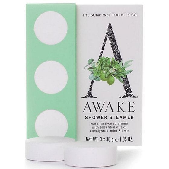 Somerset Toiletry Eukalyptus, Minze, Limette funkelnder Duschpuck 3 x 30 g, Kosmetikset