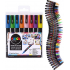 Posca Universal-Acrylmarker-Set 0,9 - 1,3 mm Mix aus Glitzerfarben 8 Stück PC-3M