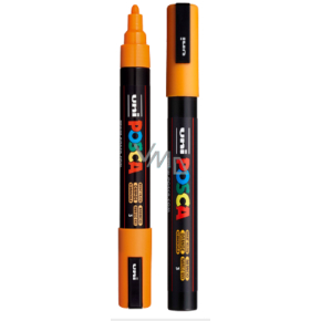Posca Universal-Acrylmarker 1,8 - 2,5 mm hellgelb (orange) PC-5M