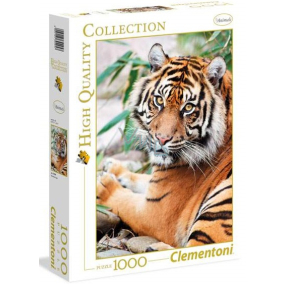 Clementoni Puzzle Sumatra Tiger 1000 Teile, empfohlen ab 9 Jahren